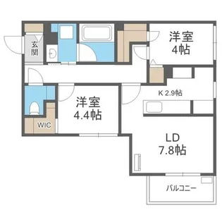 Leialii511【2階】の間取り