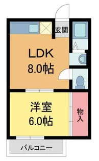 クリオシティーIII【303号室】の間取り