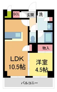 Refisia西宮【302号室】の間取り