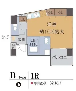 ホープ池田栄本町【3階】の間取り