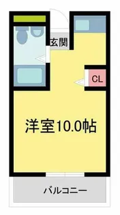 メゾンジョイ【203号室】の間取り