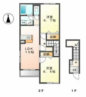 えらぶ【2階】の間取り