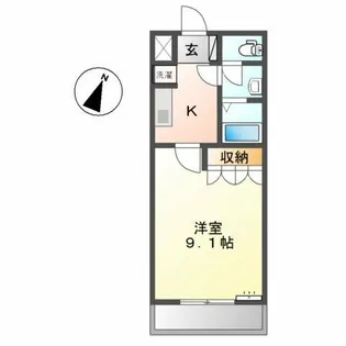 スマイリーハウス夢【2階】の間取り