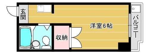 松ヶ丘エンビィマンション【113号室】の間取り