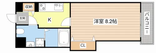 ファルカ【403号室】の間取り