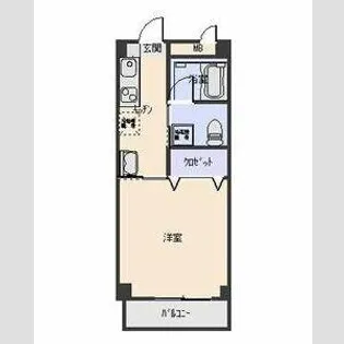 パティオ21【1階】の間取り