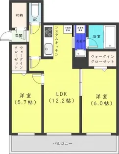 ASAHIYAMA CITY.STELLA【3階】の間取り