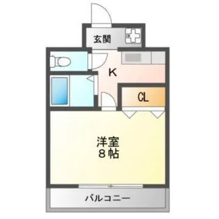 ジャルディーノ21【3階】の間取り