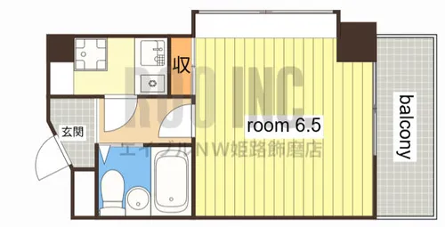 ベルトピア手柄Ⅱ【404号室】の間取り