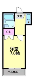 マンショントニオー能勢口第二【203号室】の間取り