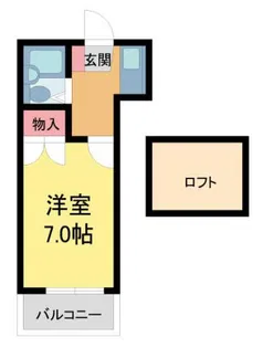 マンショントニオー能勢口第二【106号室】の間取り