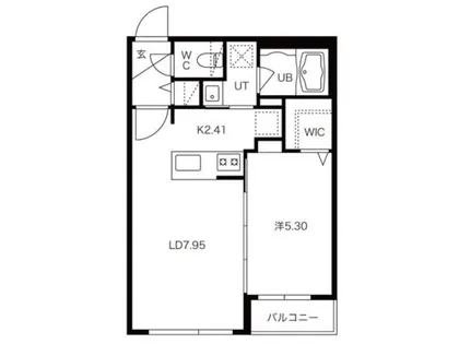 グランリーオ南5条【4階】の間取り