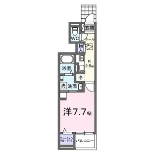 バーミィ ベル【1階】の間取り