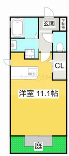アビタシオンS【101号室】の間取り