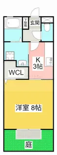 アビタシオンS【103号室】の間取り