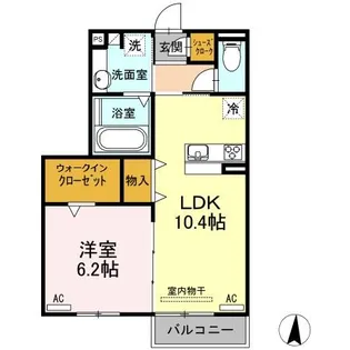TUBASA【2階】の間取り