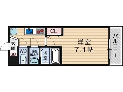 KORE YIELD千里丘【3階】の間取り