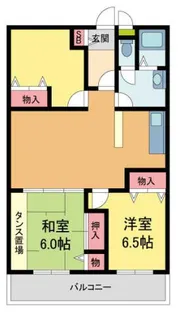 ファミール宝塚【106号室】の間取り