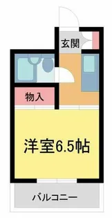 ハイツ白井【101号室】の間取り