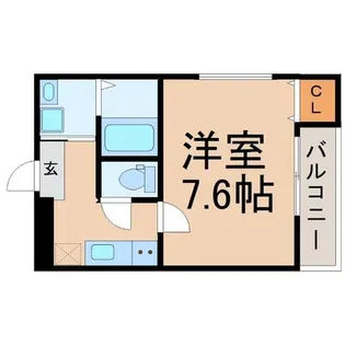 フジパレス塚口東V番館【1階】の間取り