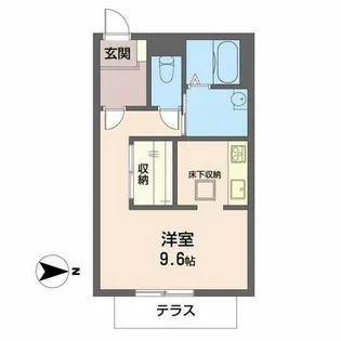 メゾン・セレッソ【1階】の間取り