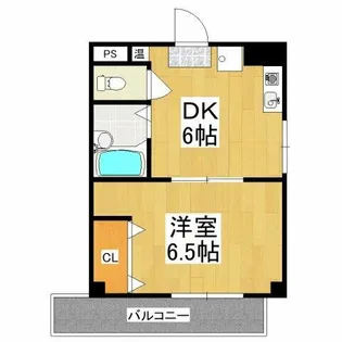 アーバンドゥ金剛【3階】の間取り