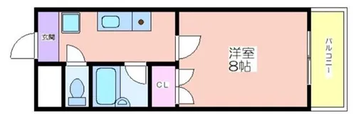 T’S CLUB壱番館【1階】の間取り