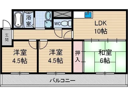 コンプリーション1【1階】の間取り