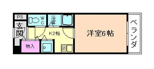 PISO【2階】の間取り