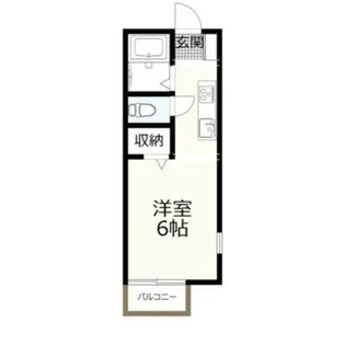 ログ・イン箕面【2階】の間取り