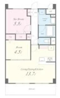 アルカコーバ【205号室】の間取り