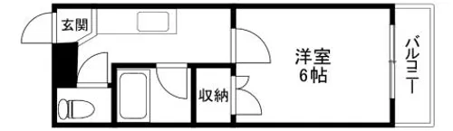 ヴィラサカイ【103号室】の間取り