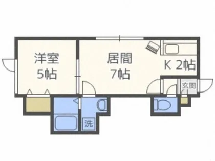 リュクス・N35【1階】の間取り