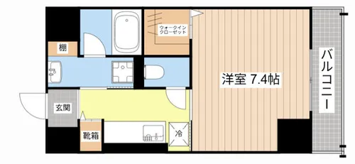 Pronity Hill【9階】の間取り