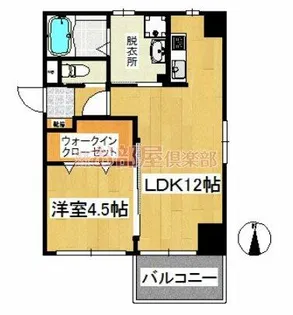 at.east【603号室】の間取り
