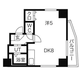 リライエンス円山【2階】の間取り