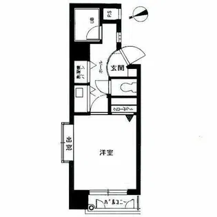 ドミエスポワール箱崎Ⅵ【10階】の間取り