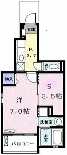 レジデンス T&T【1階】の間取り