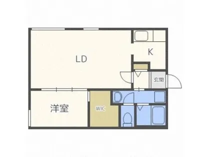 ART PARK Ⅱ(アートパークⅡ)【1階】の間取り