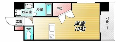 PHOENIX Clove Tomoi【6階】の間取り
