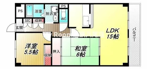エクシング青山【1階】の間取り