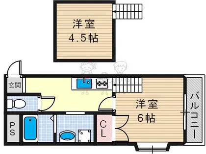 アーバンコート【3階】の間取り