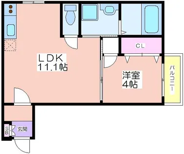 FmaisonCHARME【3階】の間取り