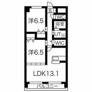 リブェール【3階】の間取り