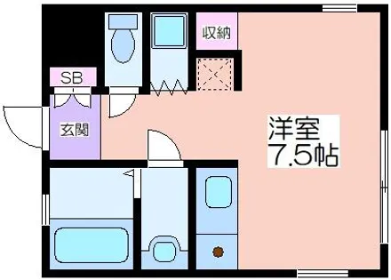 Halさくら【5階】の間取り