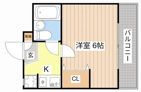 ゆめのこーぽ【2階】の間取り