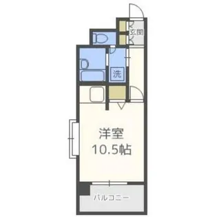 パークレジデンス【203号室】の間取り