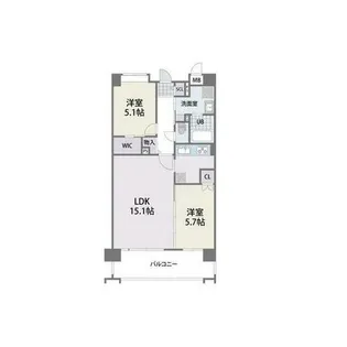 SHOTRES HIRAO【3階】の間取り