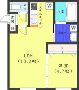 casa otto【2階】の間取り