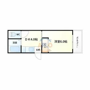 リアライズ上新庄豊新【2階】の間取り
